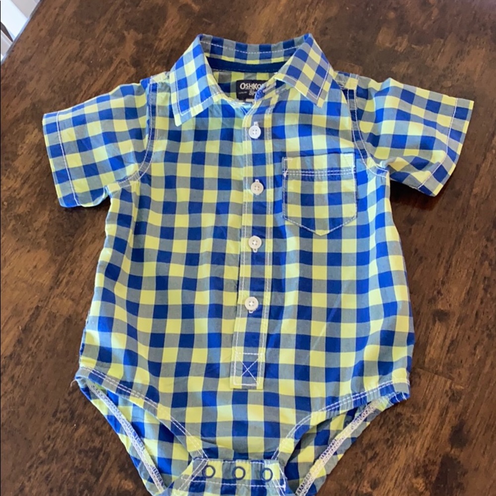 Oshkosh Collared Onesie